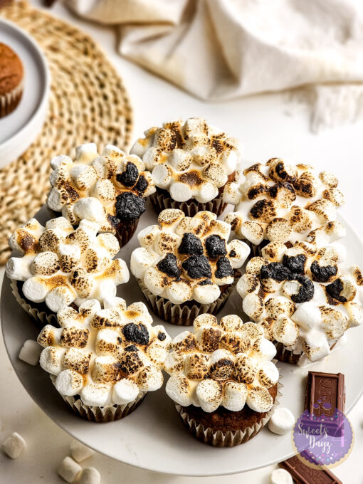 Sweet Potato Casserole Cupcakes on White - Image 2