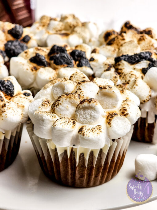 Sweet Potato Casserole Cupcakes on White - Image 3