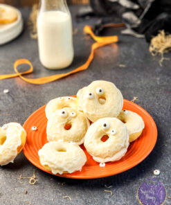 Alternative view of Ghost Frosted Donuts on Black