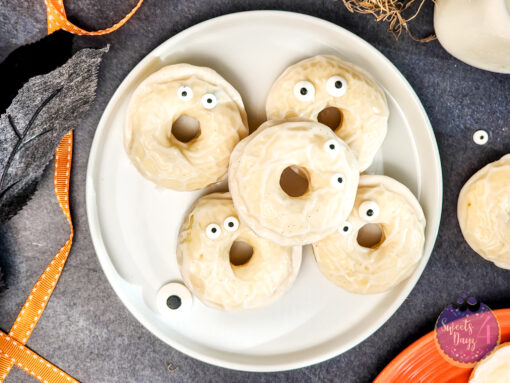 Ghost Frosted Donuts on Black - Image 6