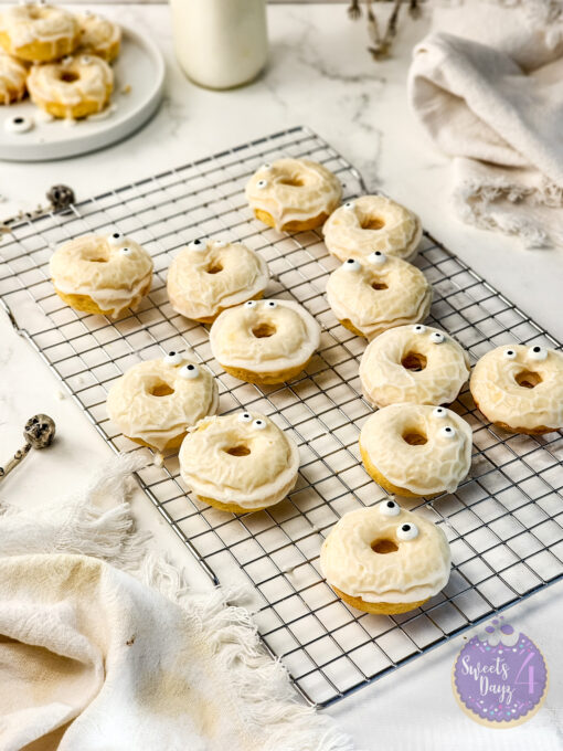 Ghost Frosted Donuts on Marble - Image 2
