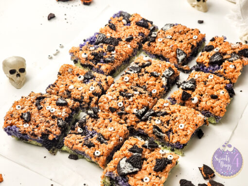 Halloween Rice Krispie Treats on White - Image 6