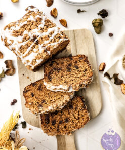 Gingerbread Streusel Loaf on Rhombus