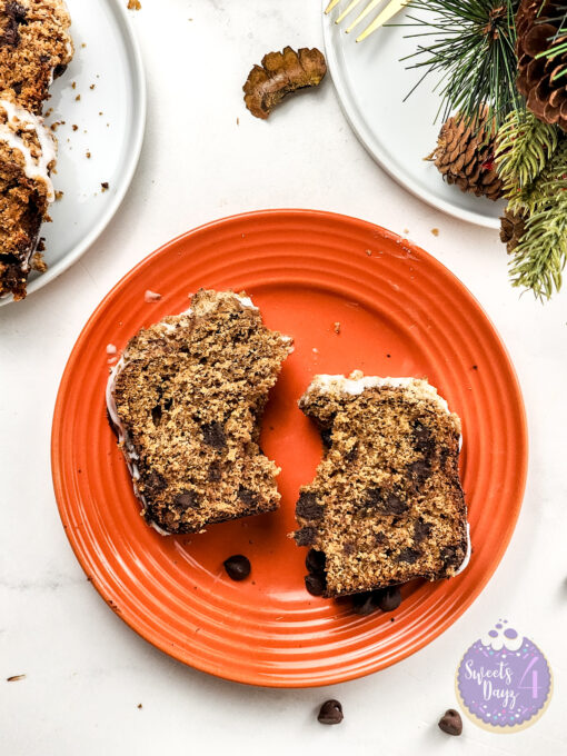 Gingerbread Streusel Loaf on Marble - Image 7