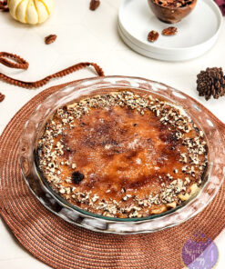 Brulee Pumpkin Pie on Rhombus