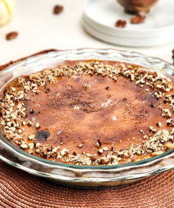 Alternative view of Brulee Pumpkin Pie on Rhombus