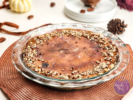 Brulee Pumpkin Pie on Rhombus - Image 2