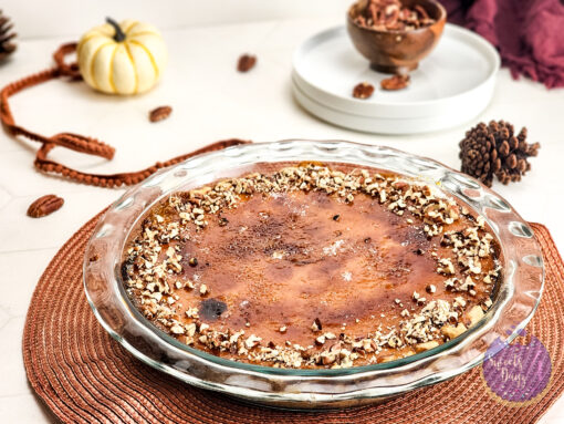 Brulee Pumpkin Pie on Rhombus - Image 3