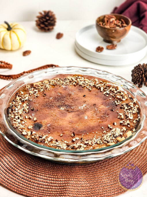 Brulee Pumpkin Pie on Rhombus - Image 4