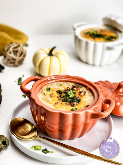 Bacon Potato Chicken Soup on Rhombus - Image 2