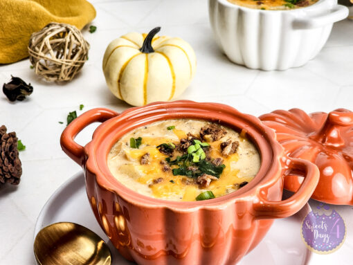 Bacon Potato Chicken Soup on Rhombus - Image 3