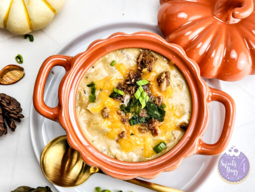 Bacon Potato Chicken Soup on Rhombus - Image 4