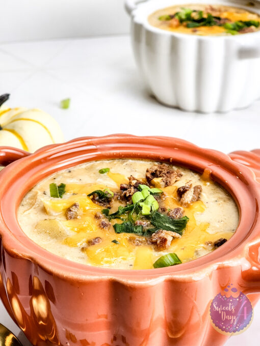 Bacon Potato Chicken Soup on Rhombus - Image 6