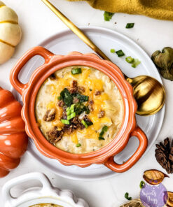 Bacon Potato Chicken Soup on Rhombus