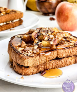 Alternative view of Apple Pie Cheesecake Stuffed French Toast on Rhombus