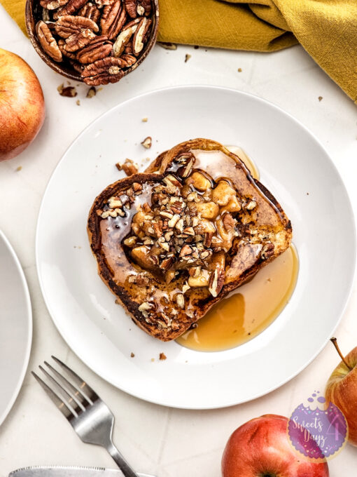 Apple Pie Cheesecake Stuffed French Toast on Rhombus - Image 5