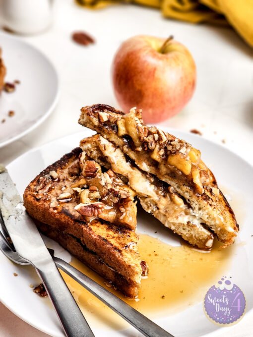 Apple Pie Cheesecake Stuffed French Toast on Rhombus - Image 7