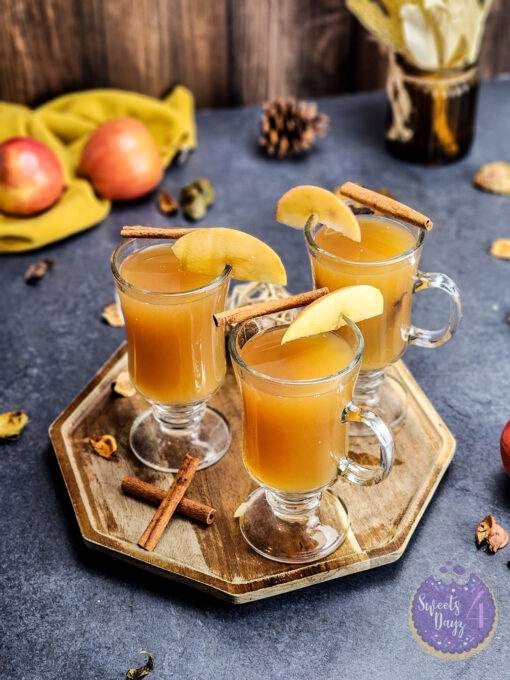 Apple Cider Hot Toddy on Black - Image 2