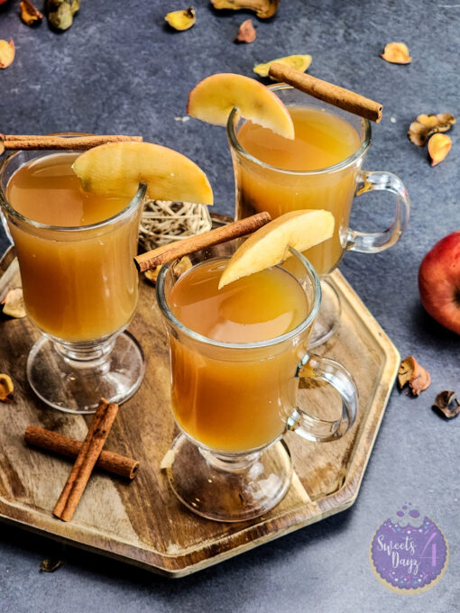 Apple Cider Hot Toddy on Black - Image 4
