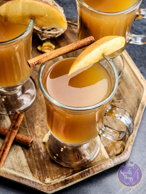 Apple Cider Hot Toddy on Black - Image 5