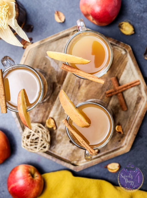 Apple Cider Hot Toddy on Black - Image 6