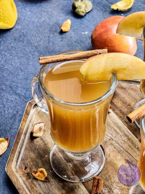 Apple Cider Hot Toddy on Black - Image 8